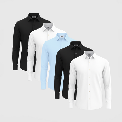 5-Pack Wrinkle-Free Shirt