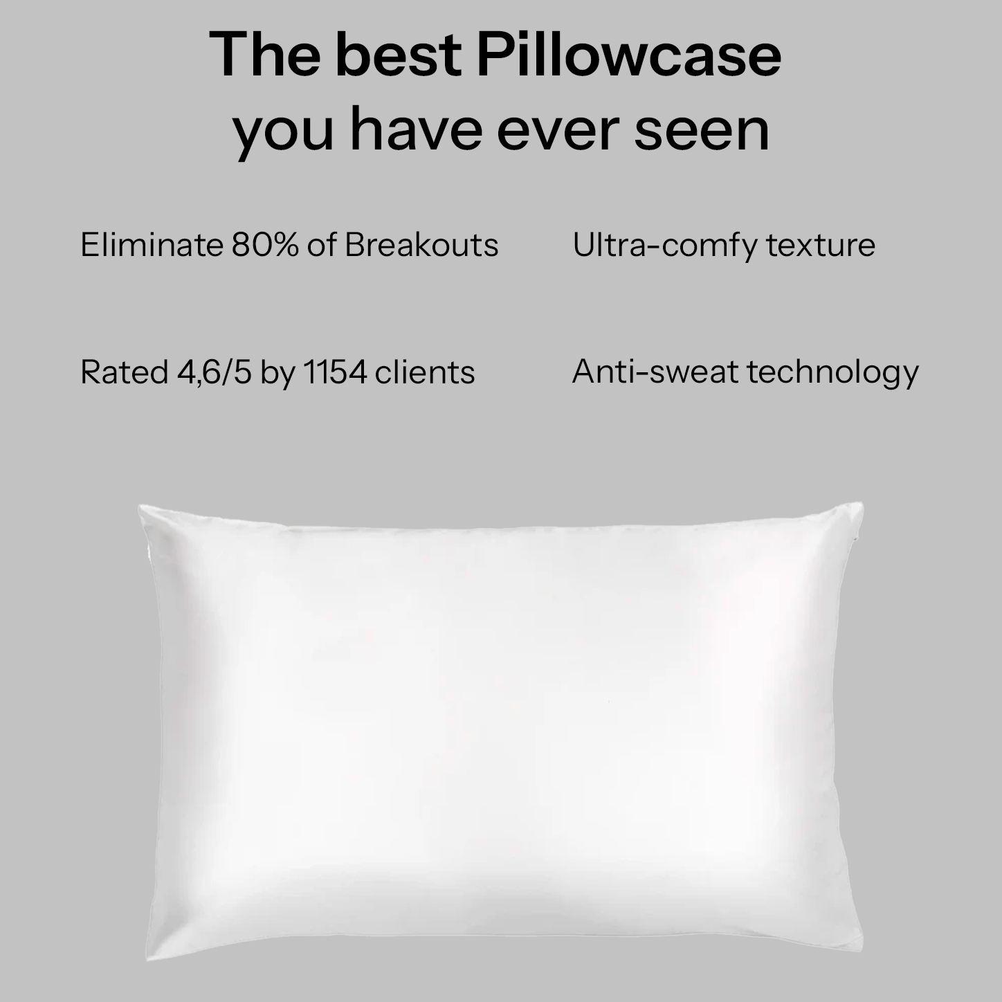 Silk pillowcase